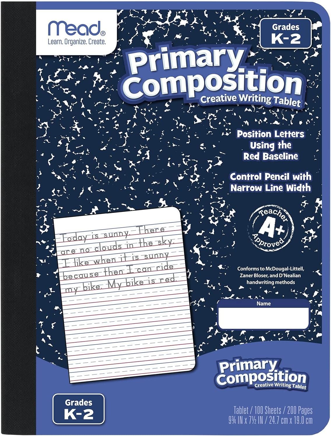 Crafting Creativity: A Deep Dive into Mead's Primary Composition Book for Young Writers