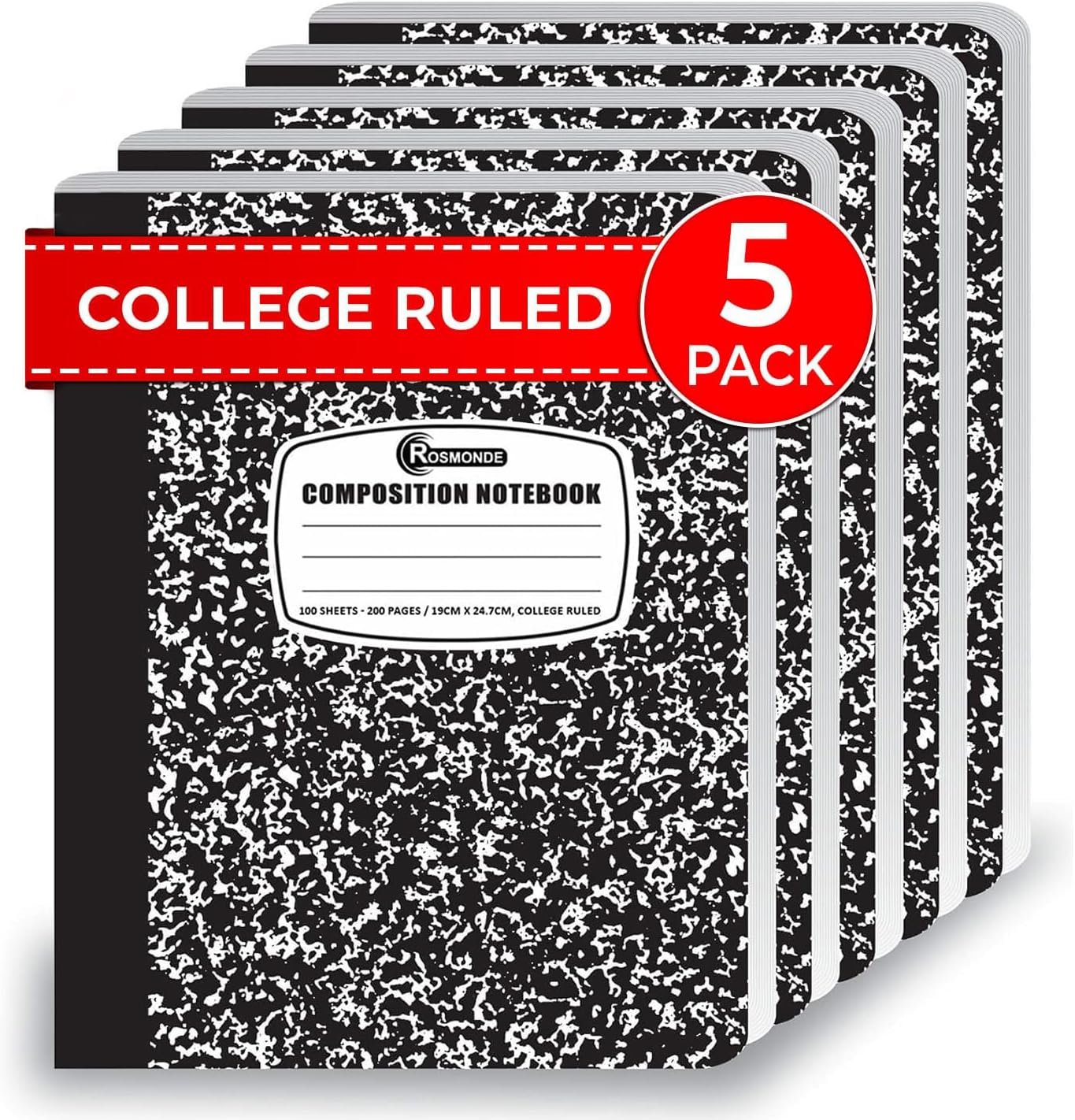 Unleashing Creativity: A Dive into the Sturdy World of College Ruled Composition Notebooks