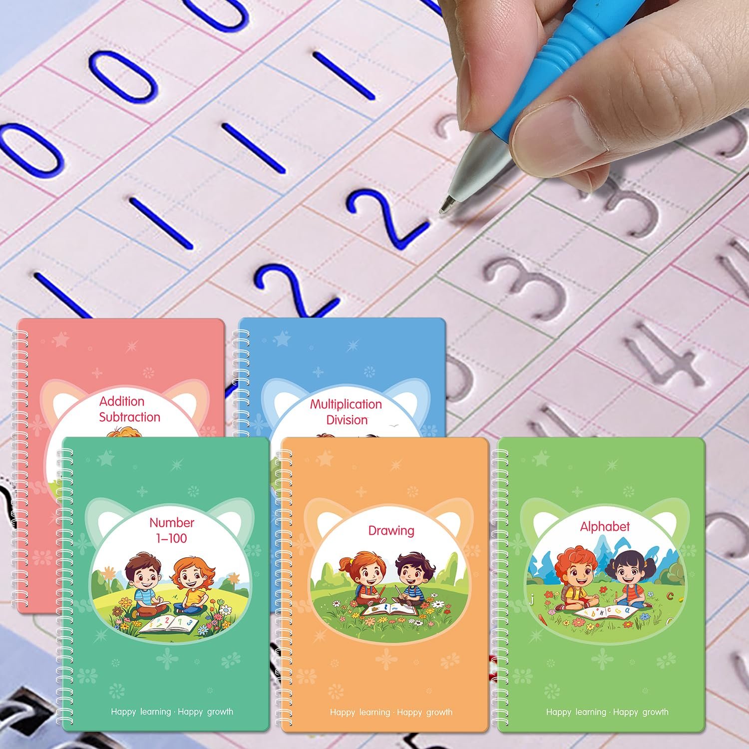Unlocking Creativity: A Review of Magic Writing Practice Books for Young Calligraphers
