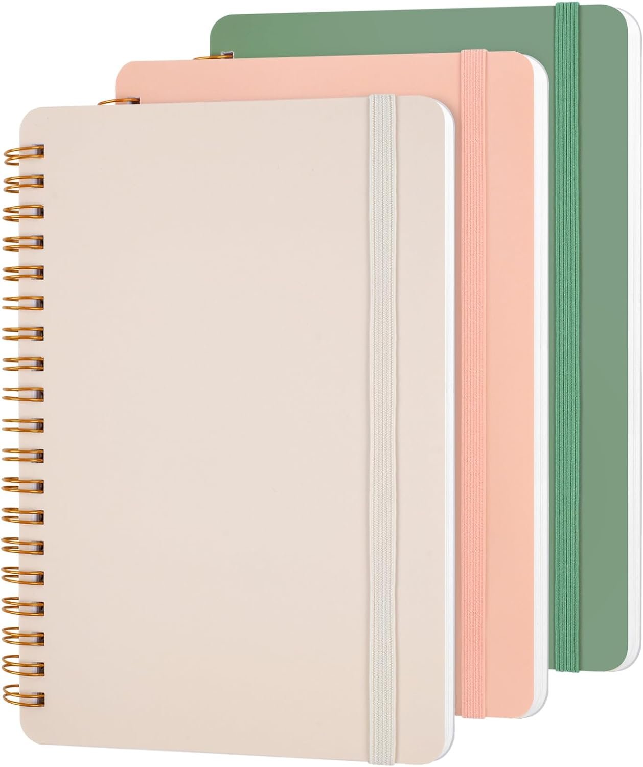 Charming Creativity: A Review of the Utron 3 PCS Morandi Spiral Notebooks