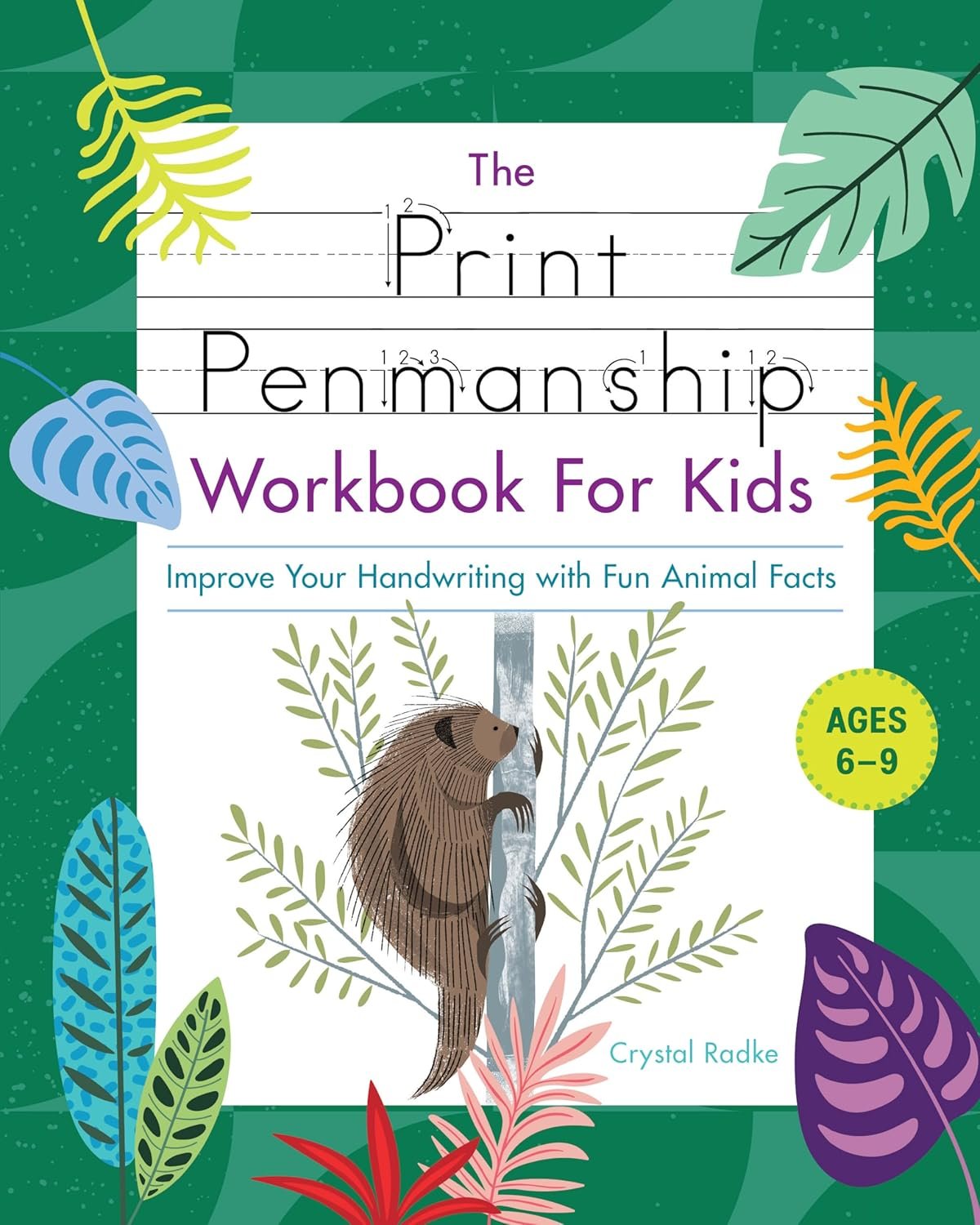 Writing Wild: Unleashing Fun and Skill with The Print Penmanship Workbook for Kids